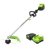 Greenworks Pro 80V 16-inch Cordless Battery String Trimmer (Attachment Capable) with 2.5 Ah Battery & Charger