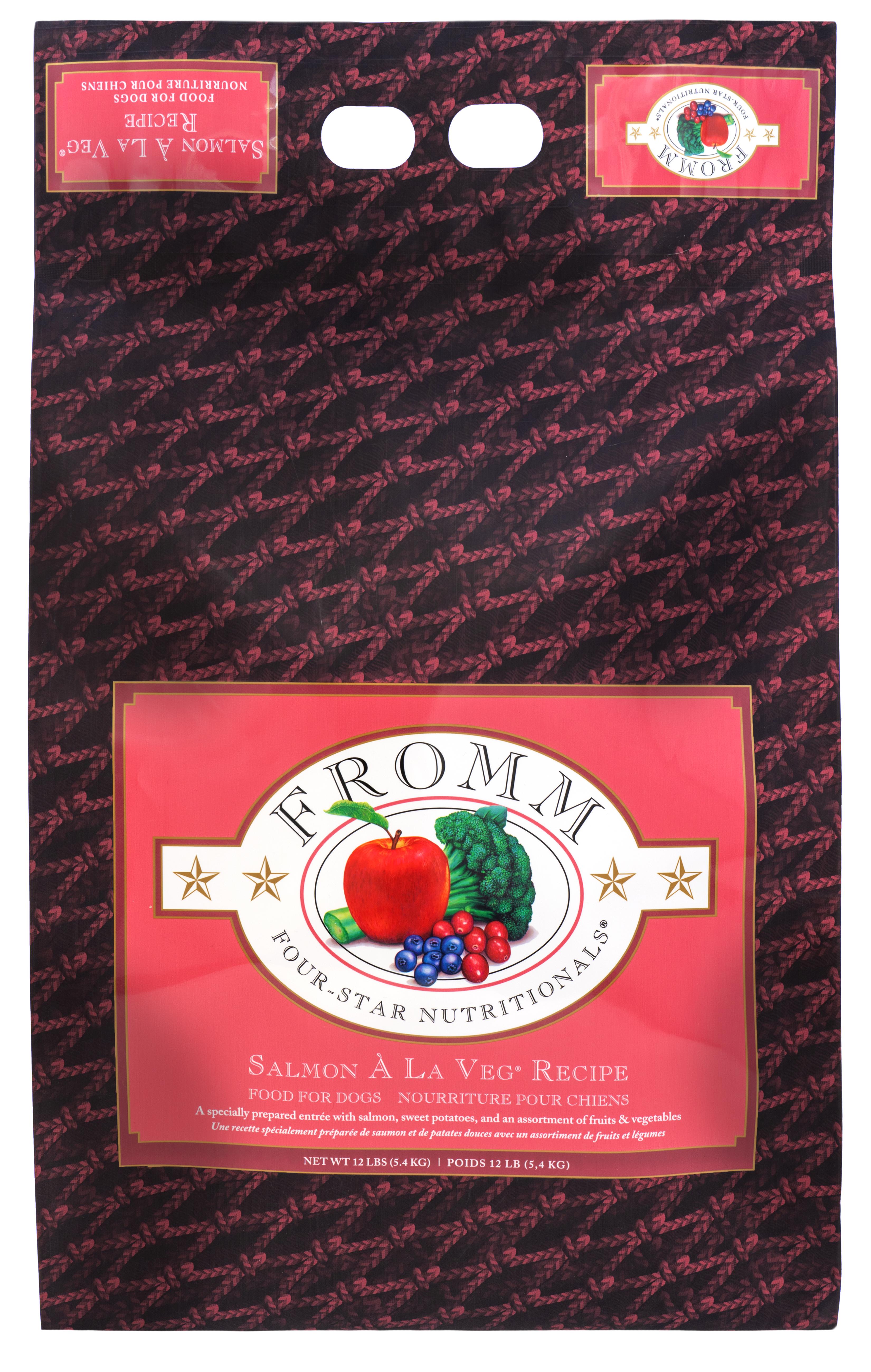 Fromm Family Pet Food Four-Star Salmon A La Veg Dry Dog Food