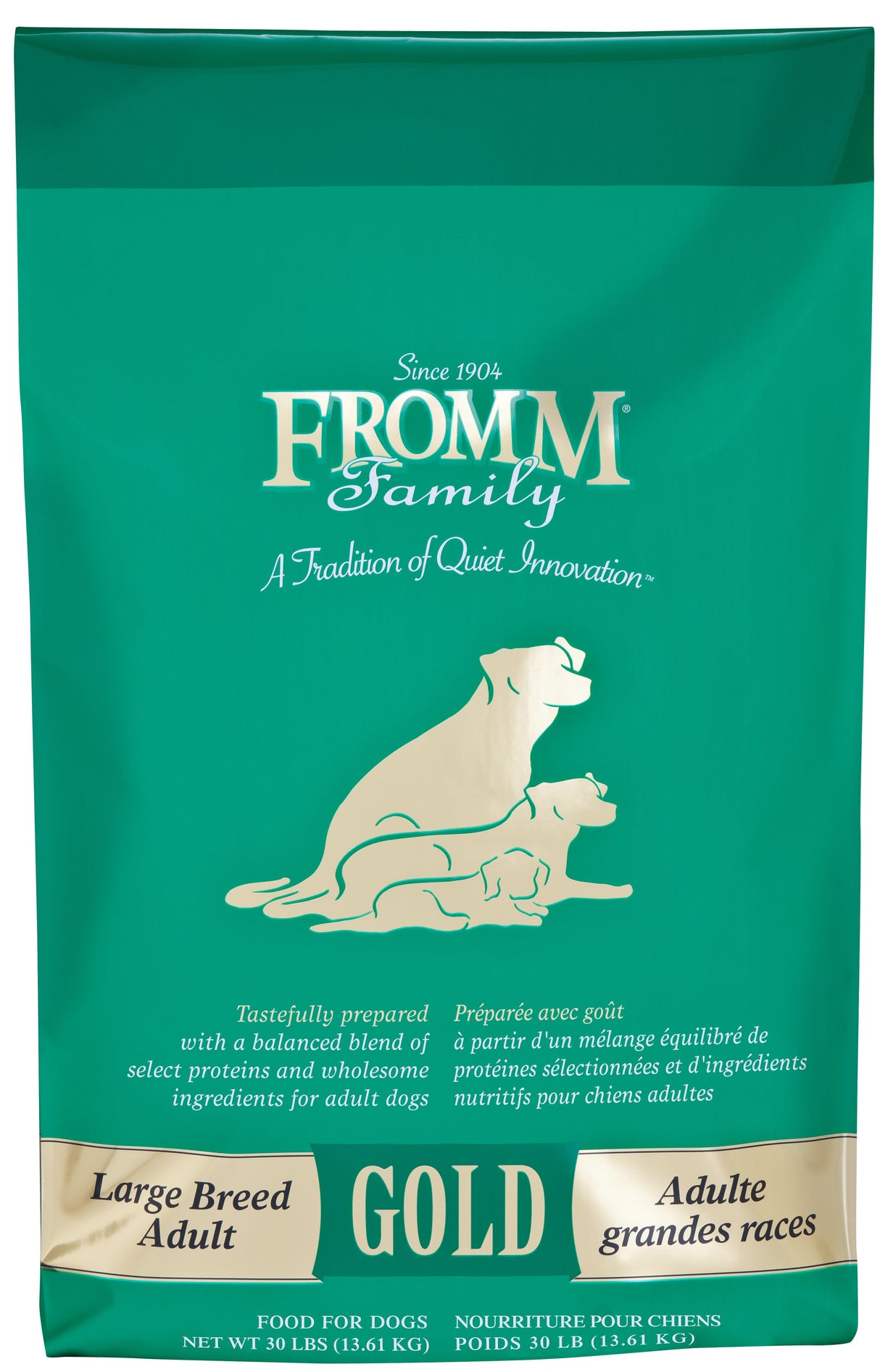 Fromm Family Pet Food Large Breed Adult Gold Dry Dog Food - (15lb & 30lb)