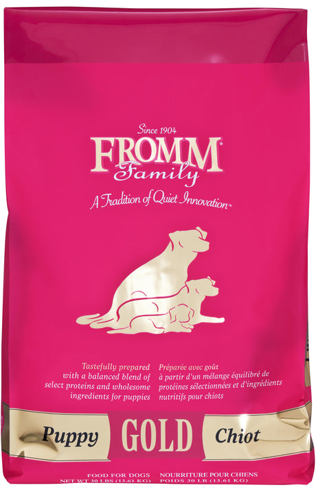 Fromm Family Pet Food Puppy Gold Dry Dog Food - (5lb, 15lb & 30lb)