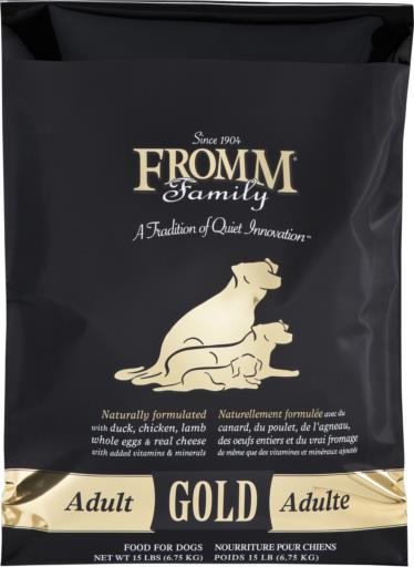 Fromm Family Pet Food Adult Gold Dry Dog Food - (5lb, 15lb & 30lb)