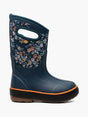 Bogs Kids' Classic II Water Garden Boot - Indigo Multi Indigo Multi