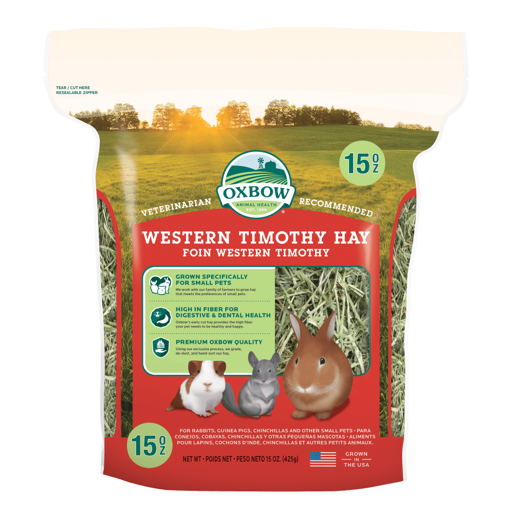 Oxbow Animal Health Western Timothy Hay - (15oz / 40oz / 90oz / 50lbs)