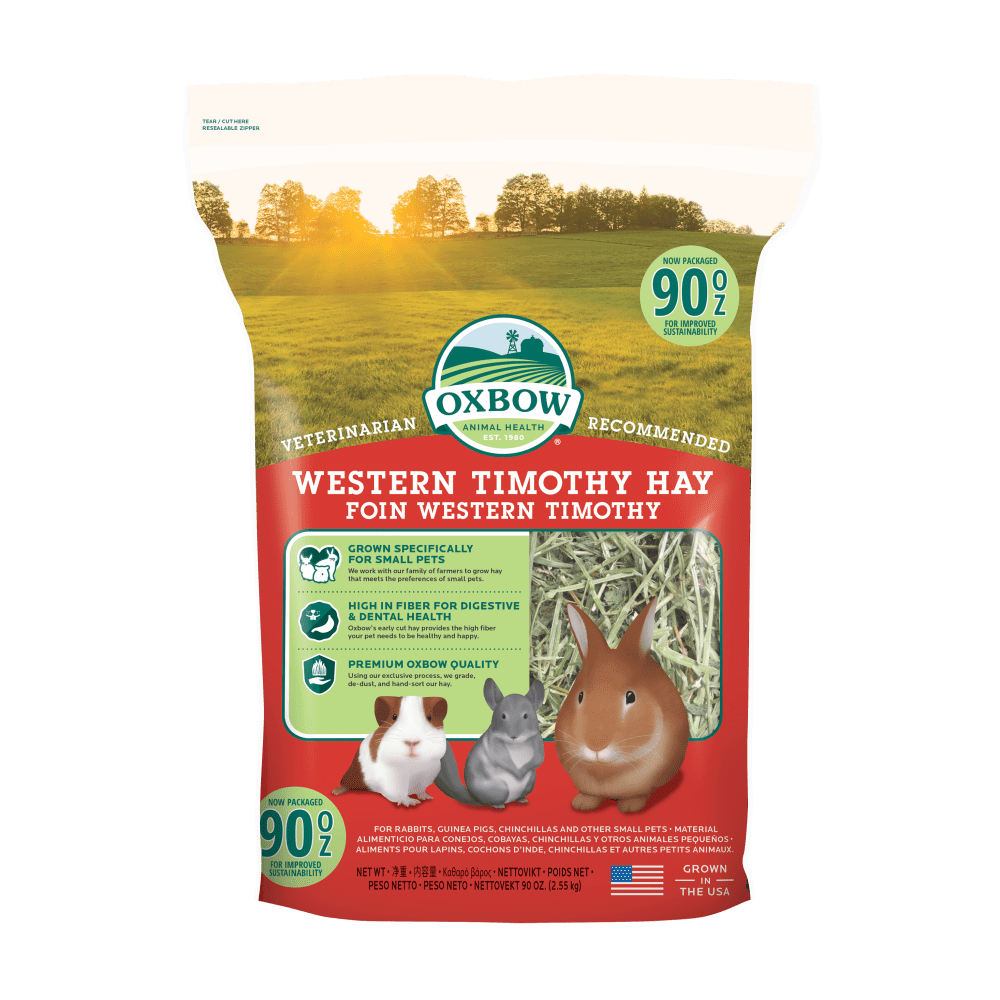 Oxbow Animal Health Western Timothy Hay - (15oz / 40oz / 90oz / 50lbs)