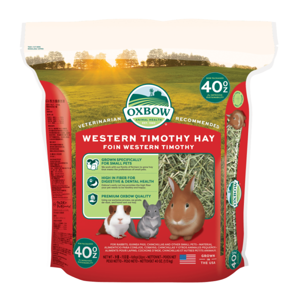 Oxbow Animal Health Western Timothy Hay - (15oz / 40oz / 90oz / 50lbs)