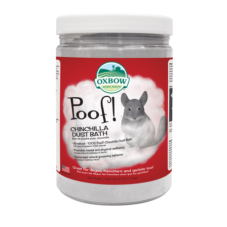 Oxbow Animal Health POOF! Chinchilla Dust Bath - 2lb.