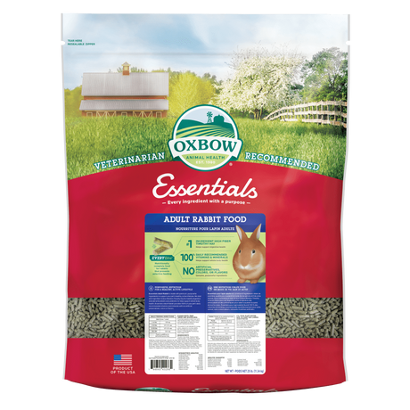 Oxbow Animal Health Essentials Adult Rabbit Food - (5lb / 10lb / 25lb)