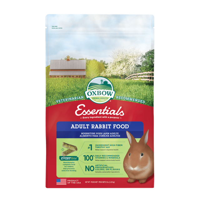 Oxbow Animal Health Essentials Adult Rabbit Food - (5lb / 10lb / 25lb)