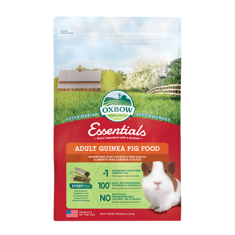 Oxbow Animal Health Essentials Adult Guinea Pig Food - (5lb / 10lb / 25lb)