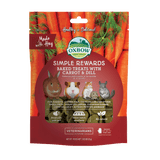 Oxbow Animal Health Simple Rewards Baked Treats with Carrot & Dill - 3oz. Carrot & Dill
