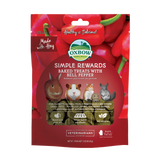 Oxbow Animal Health Simple Rewards Baked Treats with Bell Pepper - 3oz. Bell Pepper