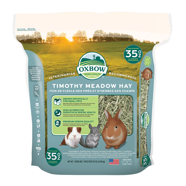 Oxbow Animal Health Timothy Meadow Hay - 35oz.