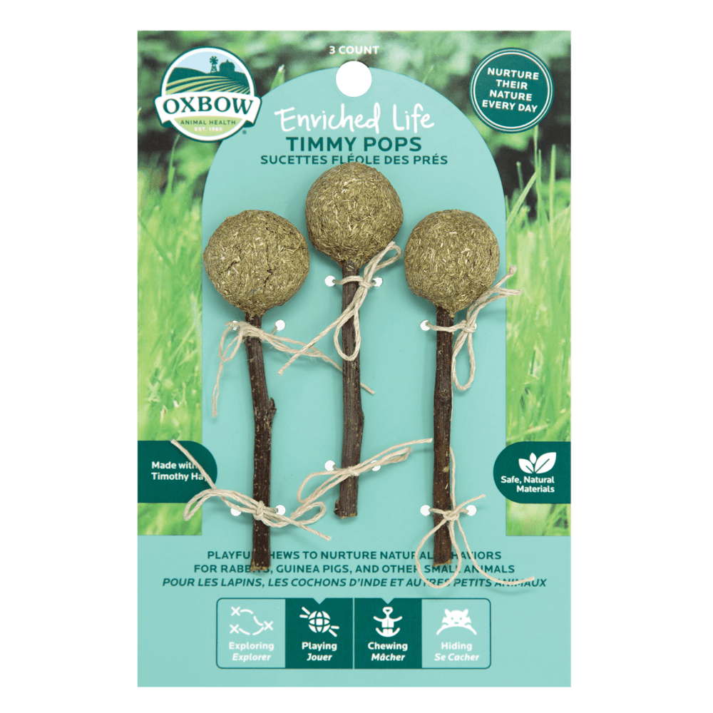 Oxbow Animal Health Enriched Life Timmy Pops Chews