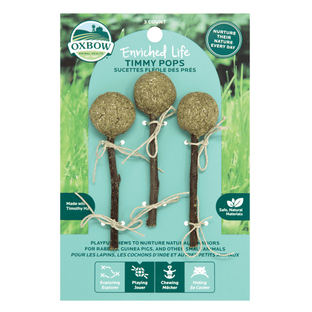 Oxbow Animal Health Enriched Life Timmy Pops Chews