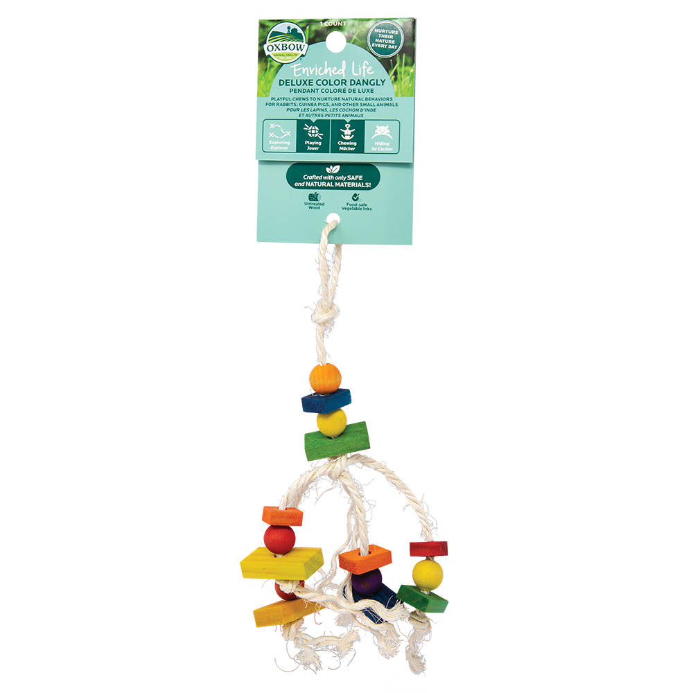 Oxbow Animal Health Enriched Life Deluxe Color Dangly Toy