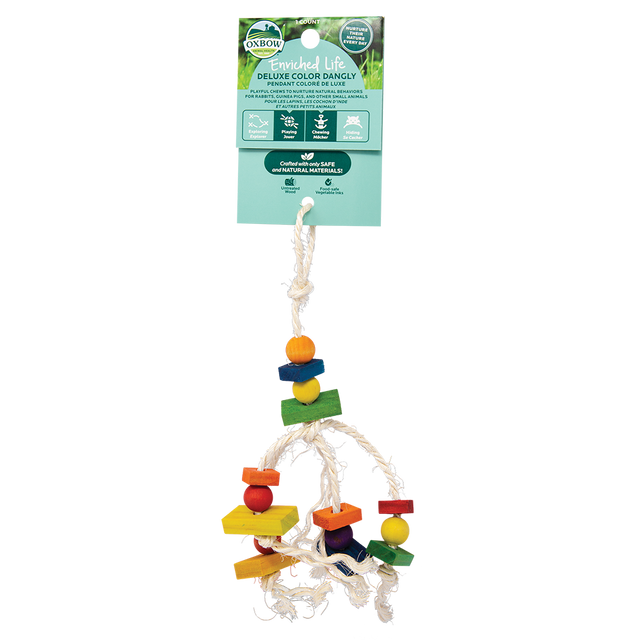Oxbow Animal Health Enriched Life Deluxe Color Dangly Toy