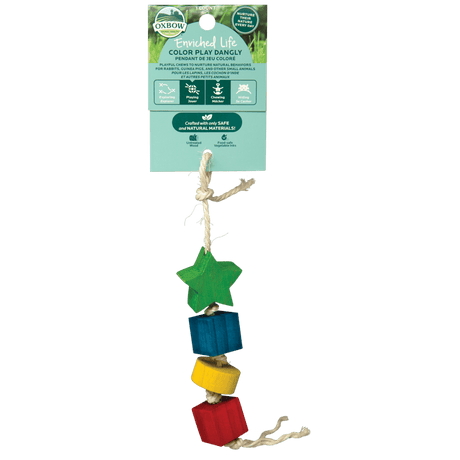 Oxbow Animal Health Enriched Life Color Play Dangly Toy