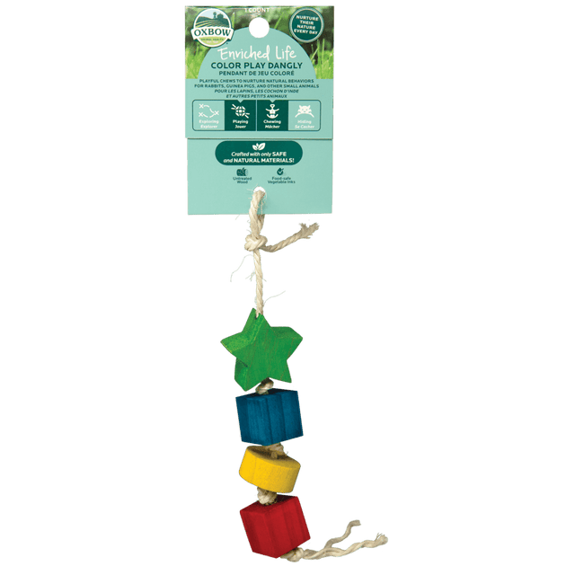 Oxbow Animal Health Enriched Life Color Play Dangly Toy