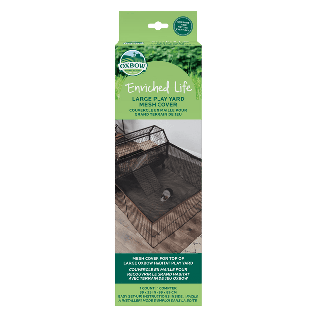 Oxbow Animal Health Enriched Life Play Yard Mesh Cover