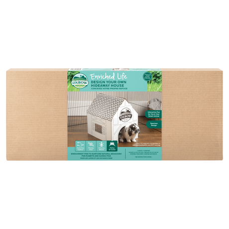 Oxbow Animal Health Enriched Life Design Your Own Hideaway House