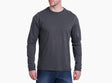 Kuhl Clothing Men's Kommando Crew Long-Sleeve - Carbon Carbon