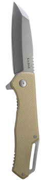 KA-BAR Jarosz Wharncliffe Flipper Knife Tan