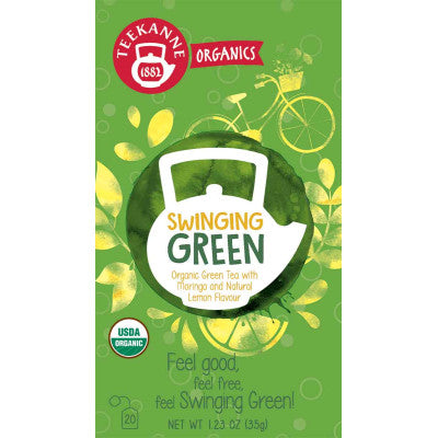 Teekanne Organic Swinging Green Tea - 20 Bags