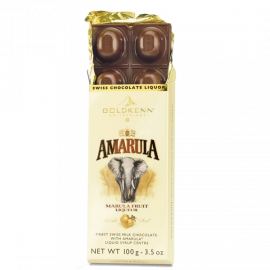Goldkenn Swiss Chocolate 37% Milk Chocolate Bar with Amarula Liquor Syrup Center