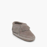 Minnetonka Infant's Riley Bootie Slipper Grey