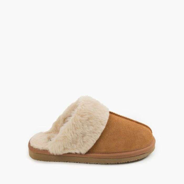 Minnetonka Women's Chesney Slippers Cinnamon