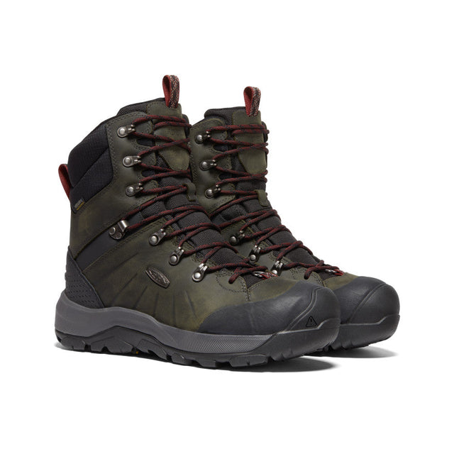 Keen Men's Revel Iv High Polar Boot Magnet/Red Carpet