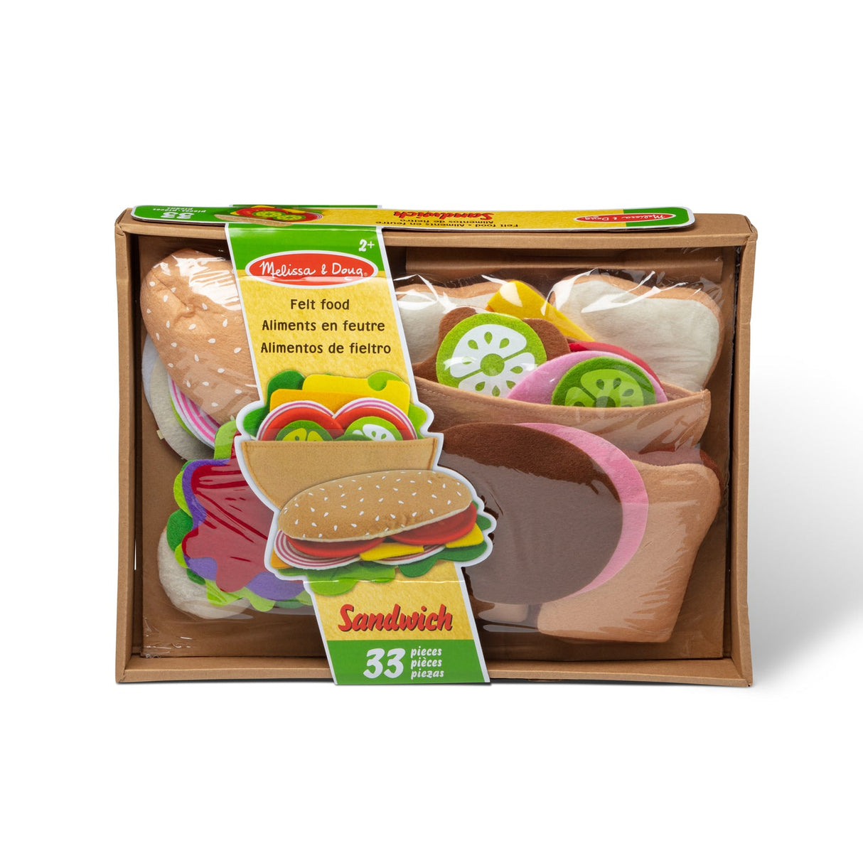 Melissa & Doug Felt Food Sandwich Set