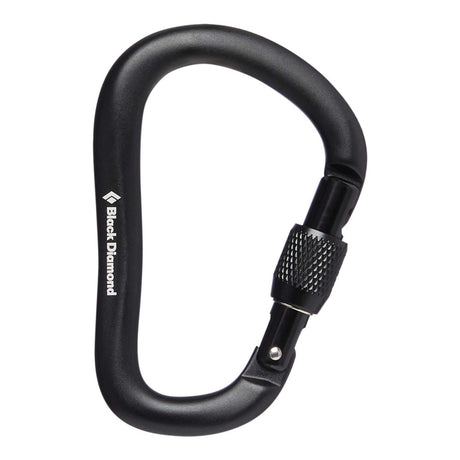 Black Diamond Equipm Rocklock Screwgate Carabiner Black Black