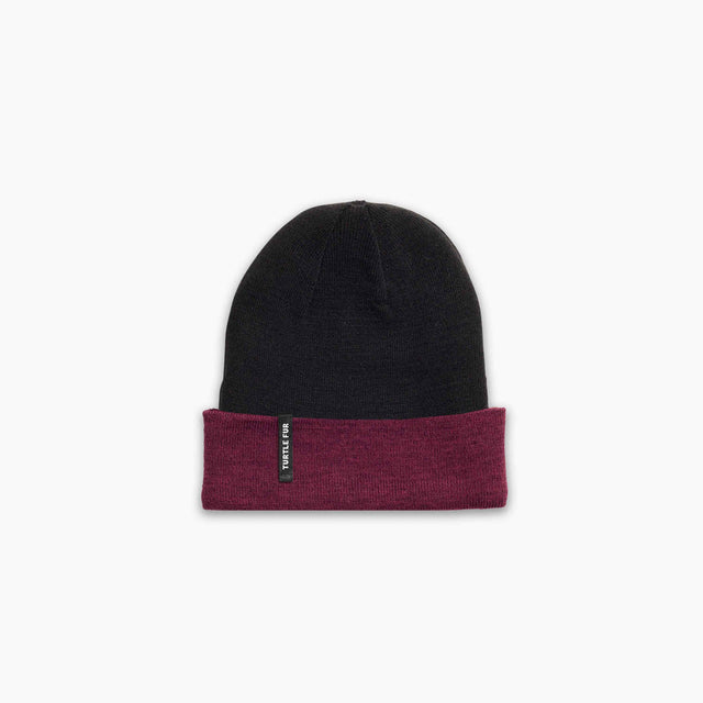 Turtle Fur Polylana Danimal Beanie - Wine Wine