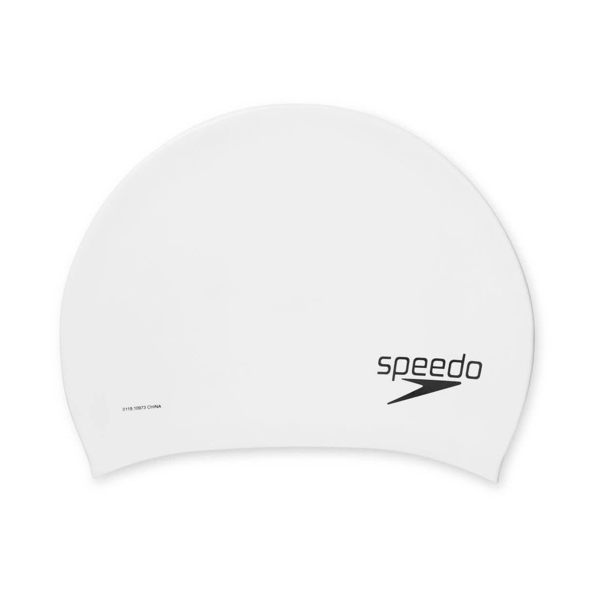 Speedo Silicone Long Hair Cap 100 white