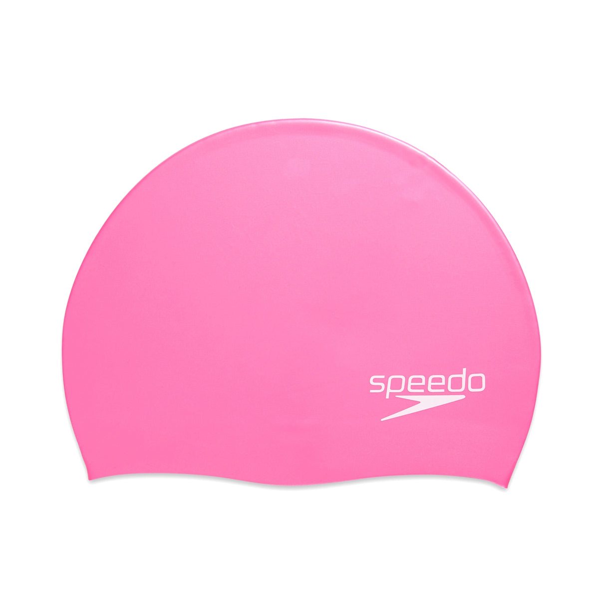 Speedo Solid Silicone Cap - Elastomeric Fit Pink