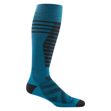 Darn Tough Men's Edge Over-the-Calf Midweight with Cushion Ski & Snowboard Sock - Cascade Cascade