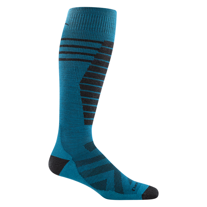 Darn Tough Men's Edge Over-the-Calf Midweight with Cushion Ski & Snowboard Sock - Cascade Cascade