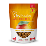 Fruitables Skinny Minis Dog Treats - Pumpkin & Mango - 5oz Pumpkin & Mango