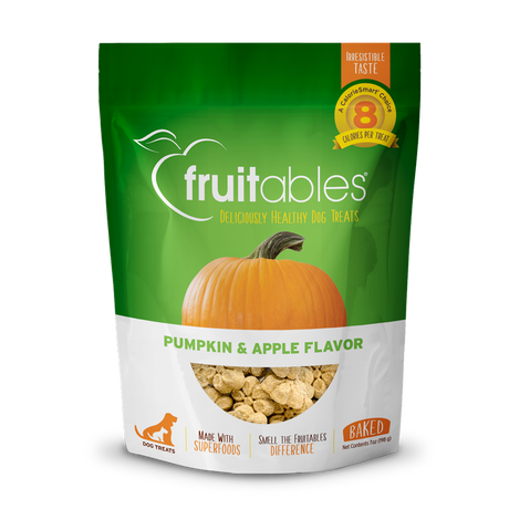 Fruitables Baked Dog Treats - Pumpkin & Apple - 7oz Pumpkin & Apple