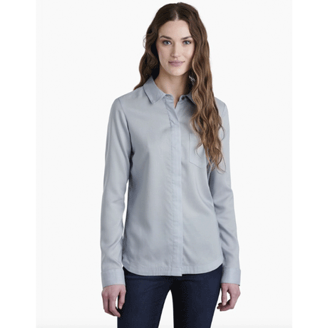 Kuhl Clothing Women's Hadley Long Sleeve Mist