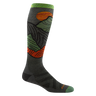 Darn Tough Men's Titan Over-the-Calf Lightweight with Cushion Ski & Snowboard Sock - Forest Forest