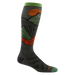 Darn Tough Men's Titan Over-the-Calf Lightweight with Cushion Ski & Snowboard Sock - Forest Forest