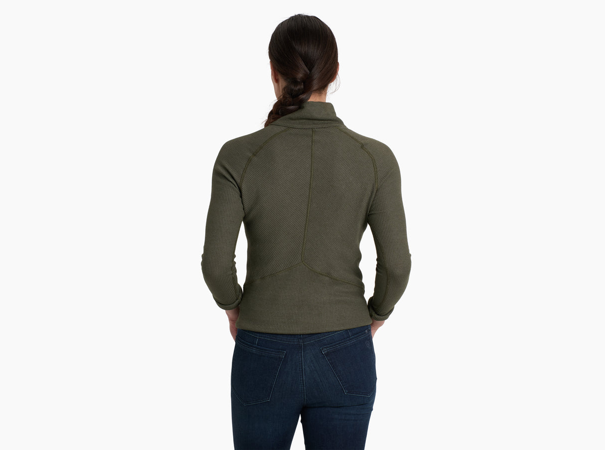 Kuhl Clothing Women's Petra Turtleneck - Dark Moss