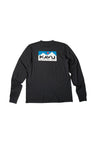 KAVU Men's Long-Sleeve Etch Art - Black Black