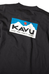 KAVU Men's Long-Sleeve Etch Art - Black Black