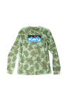 Kavu Men's Long Sleeve Etch Art Kelp calm