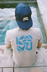 Kavu Mens Cubed Shirt Greige