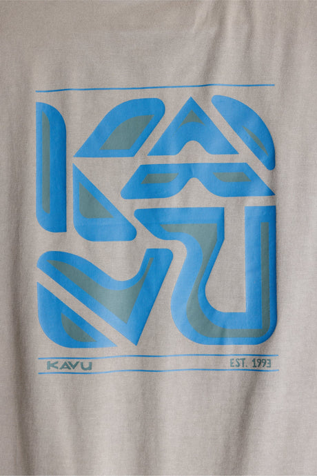 Kavu Mens Cubed Shirt Greige