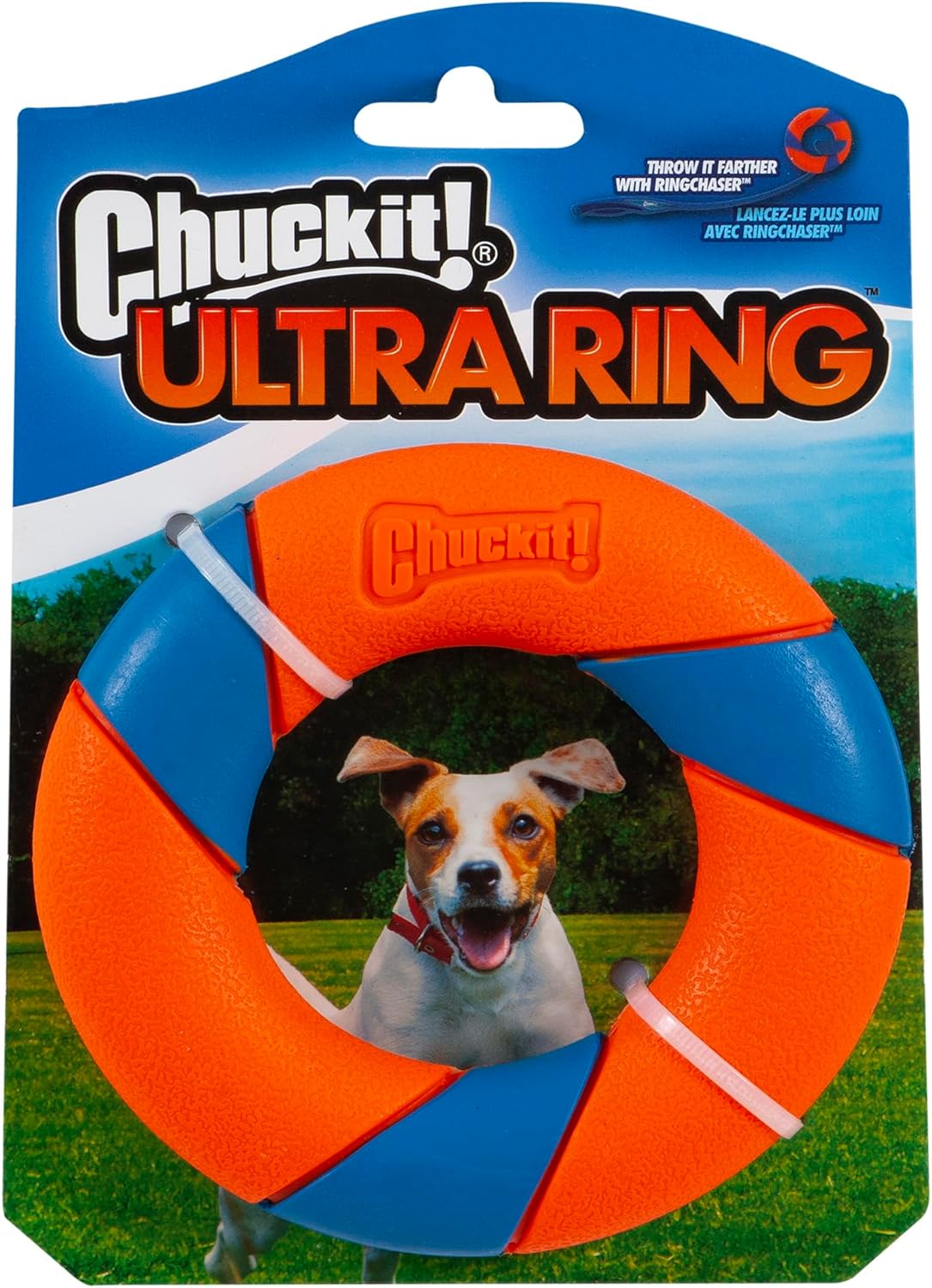 Chuckit! Ultra Ring Dog Toy - Orange / Blue Orange / Blue